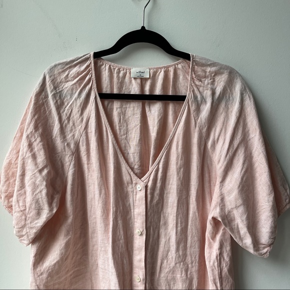 ARITZIA WILFRED APERITIF LINEN DRESS - Picture 12 of 12